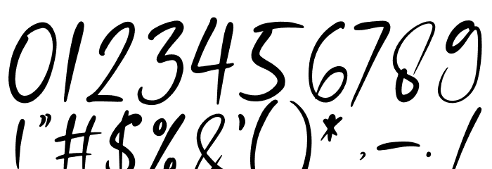 olive Font OTHER CHARS