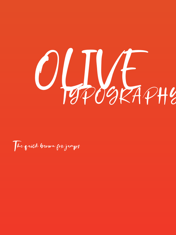 olive Poster