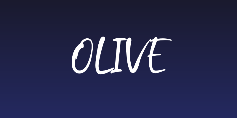 olive Social Header