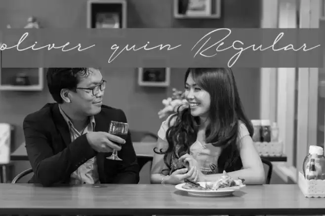 oliver quin Regular Font examples