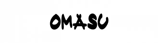 OMASU  font caratteri gratis