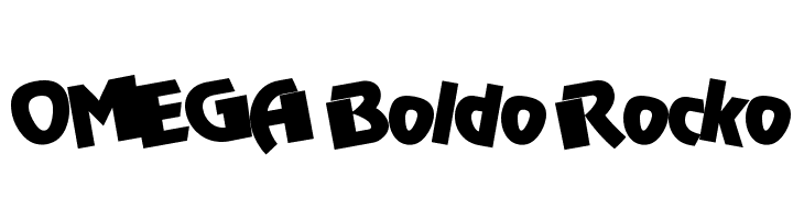 OMEGA Boldo Rocko  font caratteri gratis