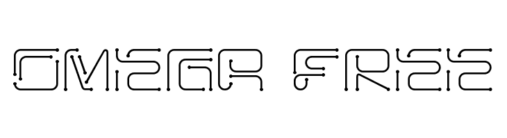 OMEGA FREE  font caratteri gratis