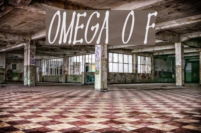 OMEGA Old Face لخطوط تنزيل examples