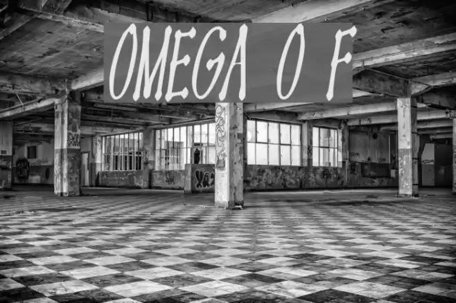 OMEGA Old Face Font examples