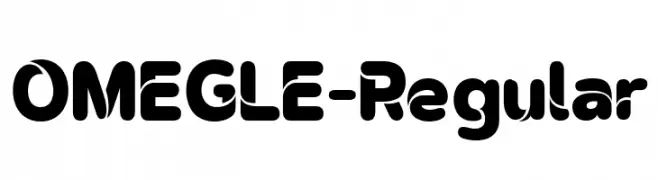 OMEGLE-Regular  les polices de caractères gratuit tlcharger