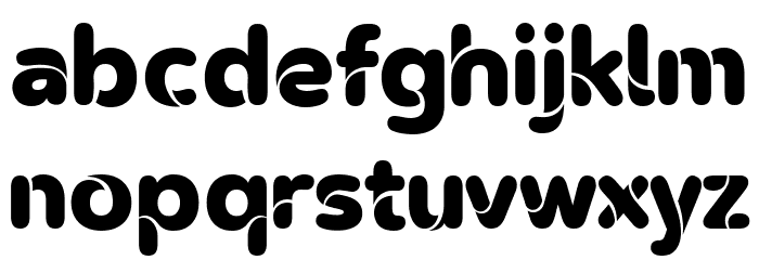 OMEGLE-Regular Font LOWERCASE