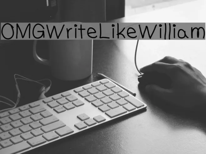 OMGWriteLikeWilliam Example 3