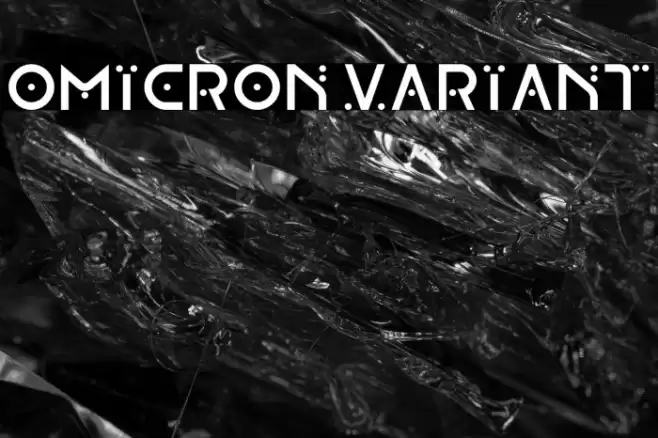 OMICRON VARIANT Font examples