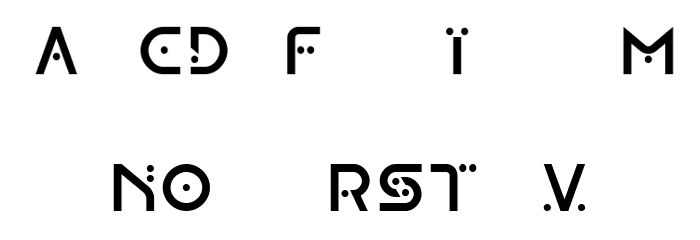 OMICRON VARIANT Font LOWERCASE