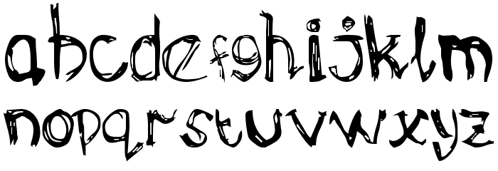 OMONG-KOSONG Font LOWERCASE
