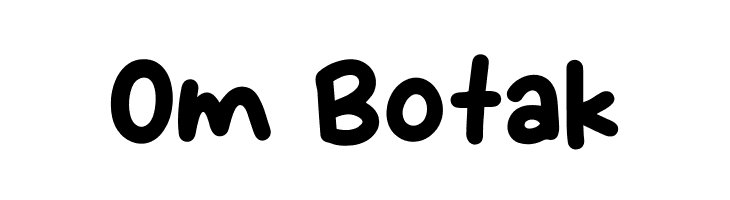 Om Botak  免费字体下载