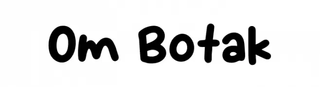 Om Botak  Descarca Fonturi Gratis