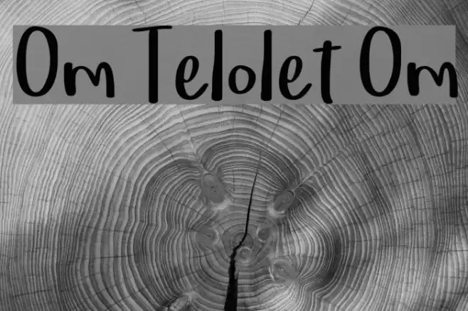 Om Telolet Om Font examples