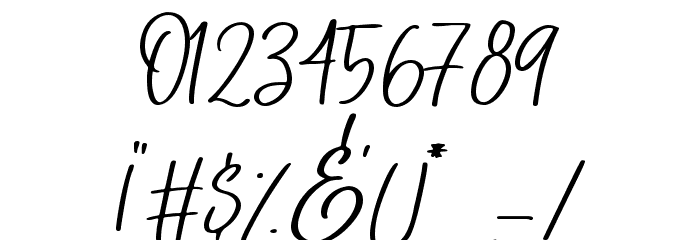 Omarta Font OTHER CHARS
