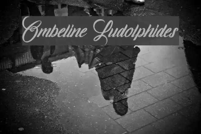 Ombeline Ludolphides Font examples