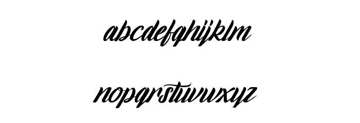 Ombeline Ludolphides Font LOWERCASE
