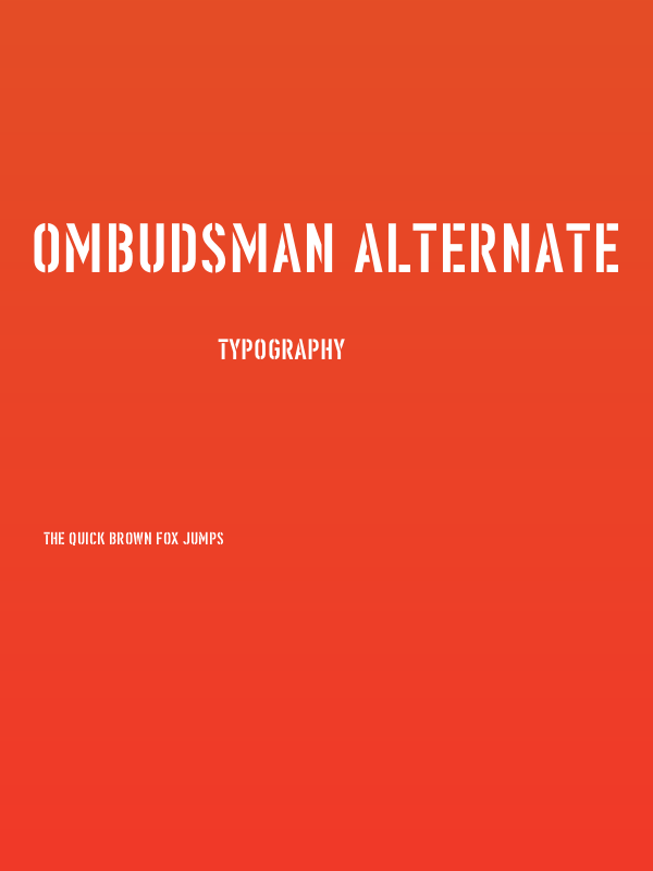 Ombudsman Alternate Poster