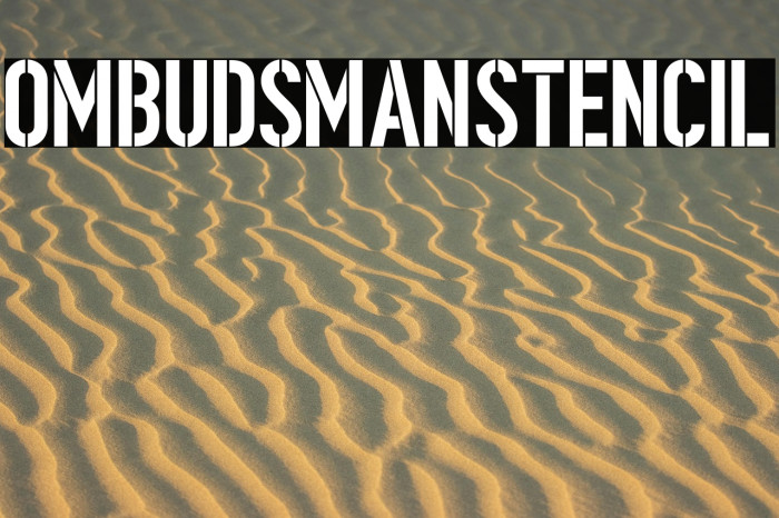 OmbudsmanStencil Example 1