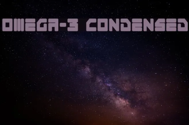 Omega-3 Condensed Example 1