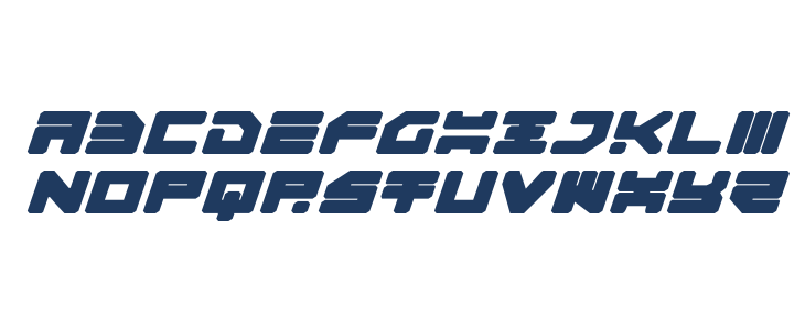 Omega-3 Expanded Italic Lowercase