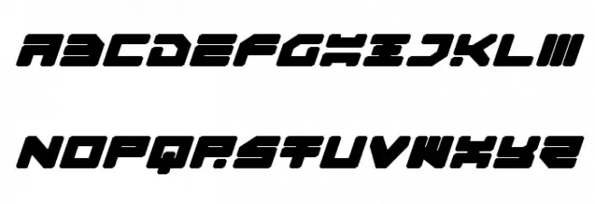 Omega-3 Expanded Italic फ़ॉन्ट लोअरकेस