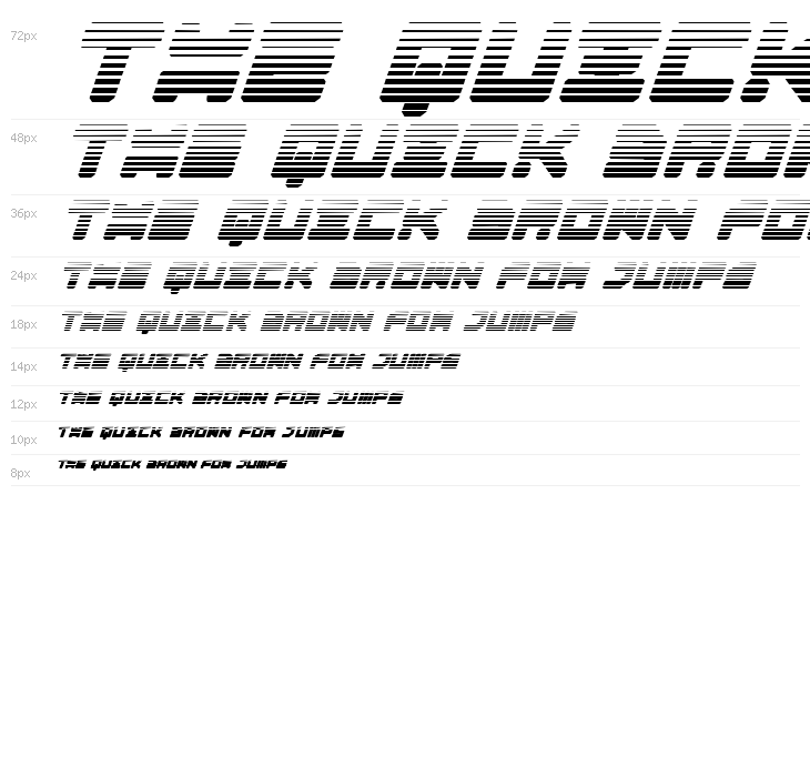 Omega-3 Gradient Italic Waterfall