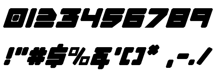 Omega-3 Italic Font OTHER CHARS