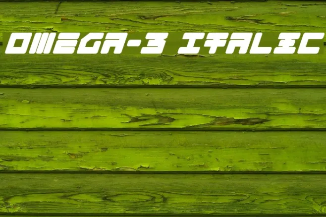 Omega-3 Italic Example 1