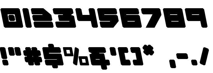 Omega-3 Leftalic Font OTHER CHARS