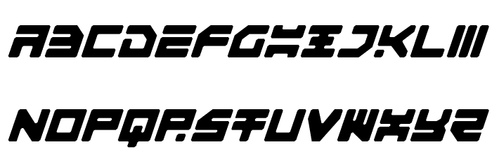 Omega-3 Light Italic Font LOWERCASE