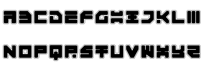 Omega-3 Pro Font LOWERCASE