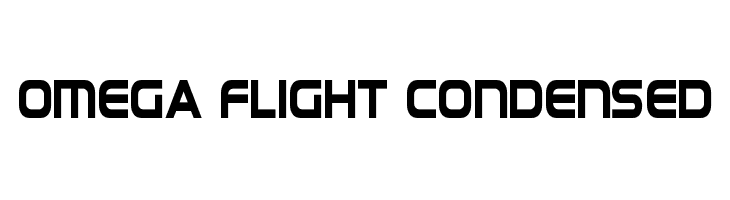 Omega Flight Condensed  Fuentes Gratis Descargar
