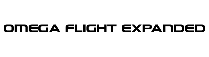 Omega Flight Expanded  नि: शुल्क फ़ॉन्ट्स डाउनलोड