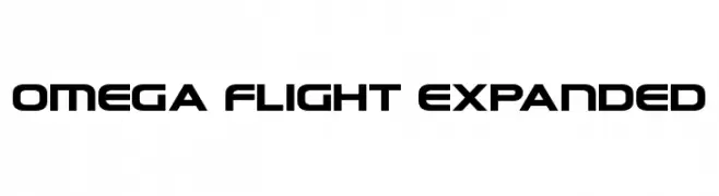 Omega Flight Expanded  Fuentes Gratis Descargar