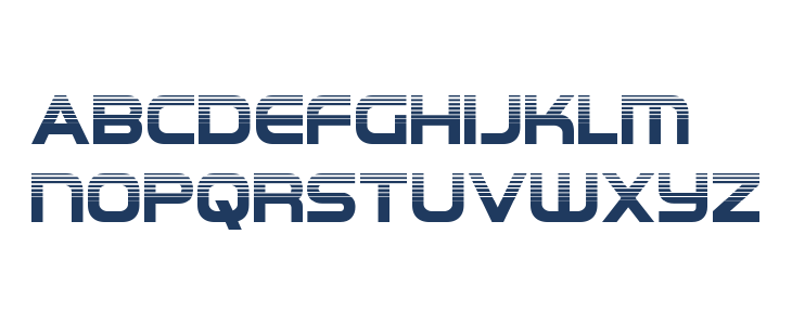 Omega Flight Halftone Lowercase