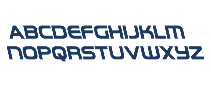 Omega Flight Leftalic Lowercase