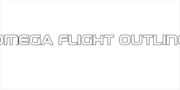 Omega Flight Outline Logo