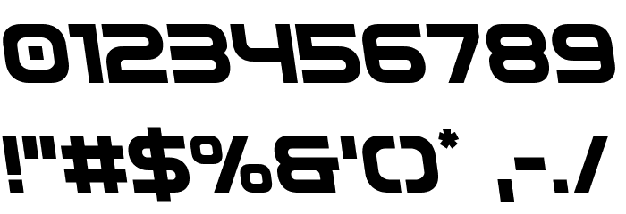 Omega Flight Semi-Leftalic Font OTHER CHARS
