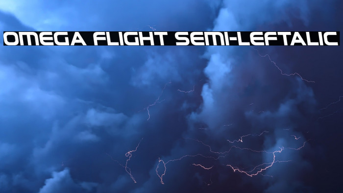 Omega Flight Semi-Leftalic Example 2