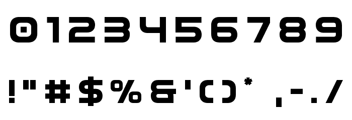 Omega Flight Title Font OTHER CHARS