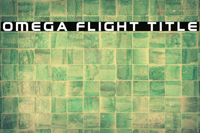 Omega Flight Title Example 1