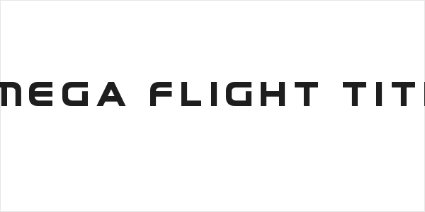 Omega Flight Title Logo