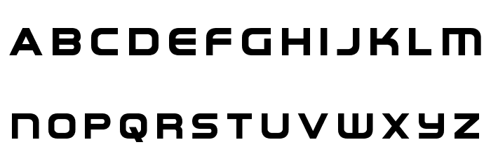 Omega Flight Title Font LOWERCASE