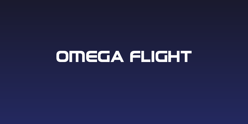 Omega Flight Social Header