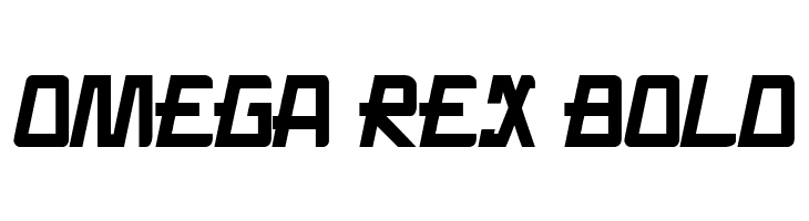 Omega Rex Bold  Free Fonts Download