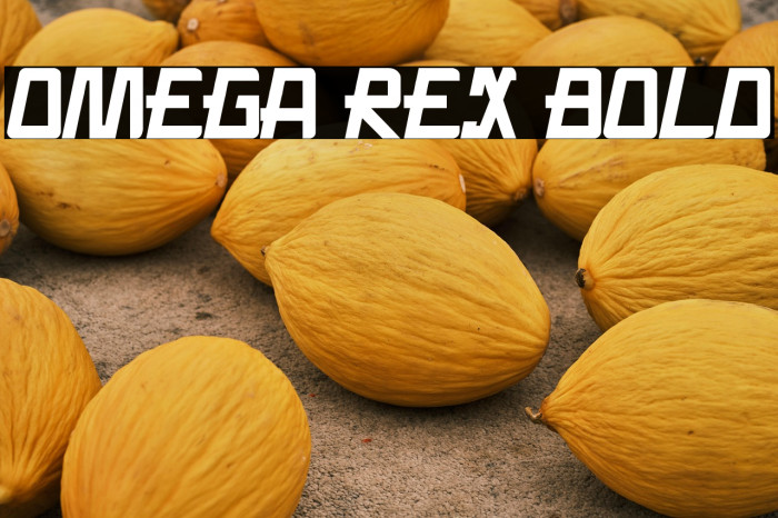 Omega Rex Bold Example 2