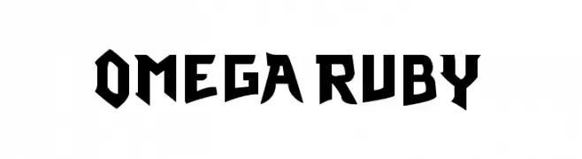 Omega Ruby  Frei Schriftart Herunterladen