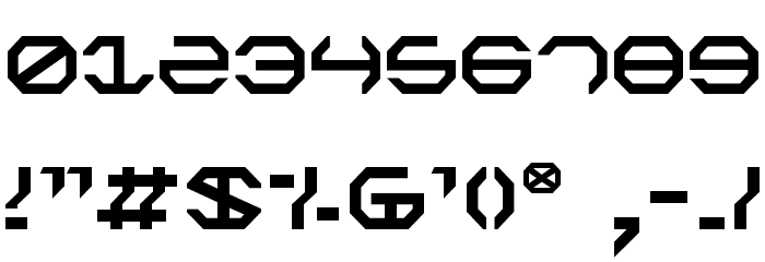 Omega Sentry Font OTHER CHARS