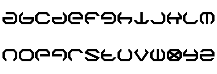 Omega Sentry Font LOWERCASE